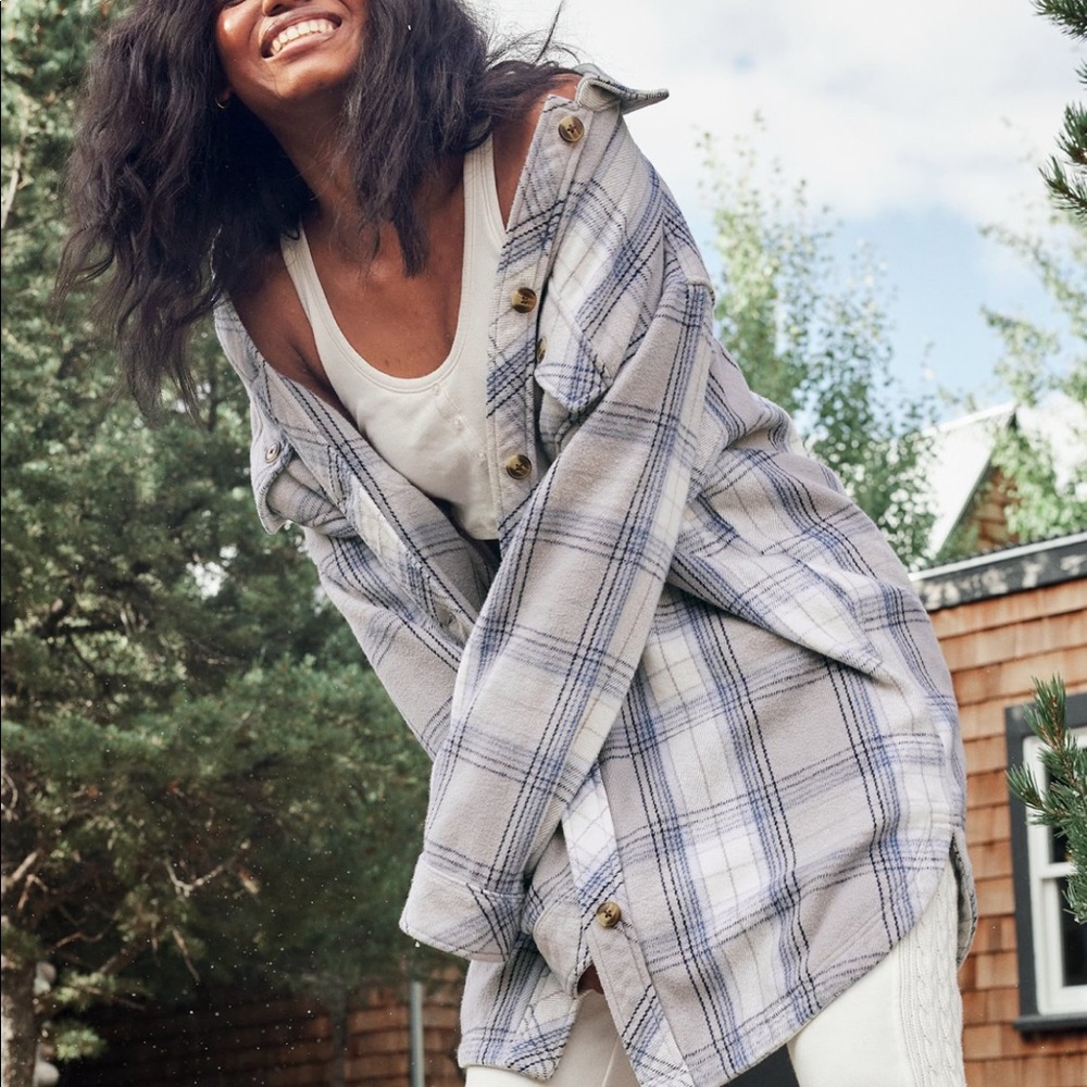 Aerie Flannel Shacket